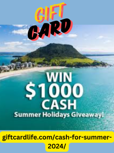 1000 Free Cash for Summer 2024